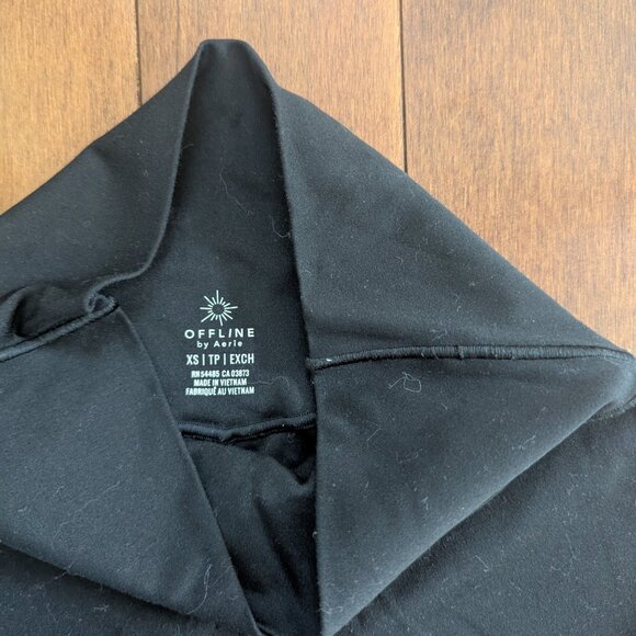 AERIE CROSSOVER FLARE LEGGINGS - Picture 2 of 2